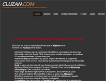 Tablet Screenshot of cluzan.com